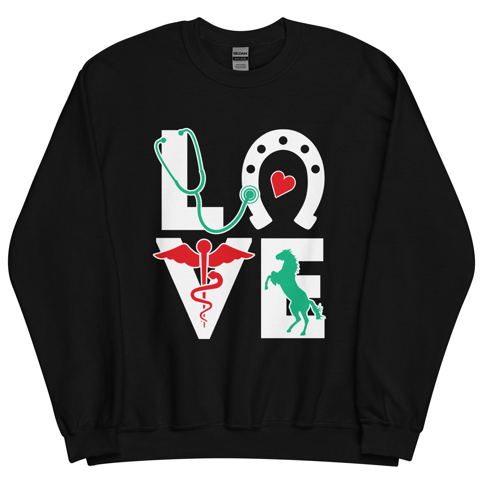 Equine Love Unisex Crewneck Sweatshirt