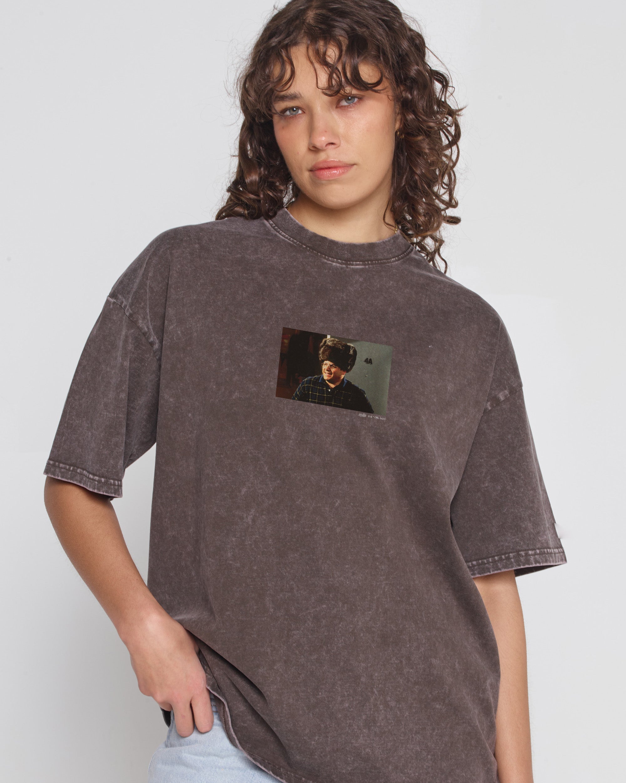 George’s Sable Hat Oversized Tee