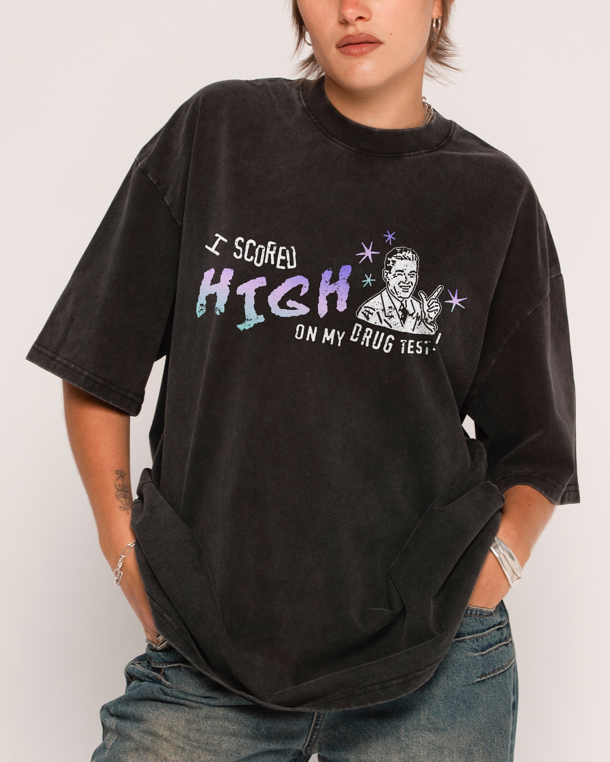 High Achiever Oversized Tee