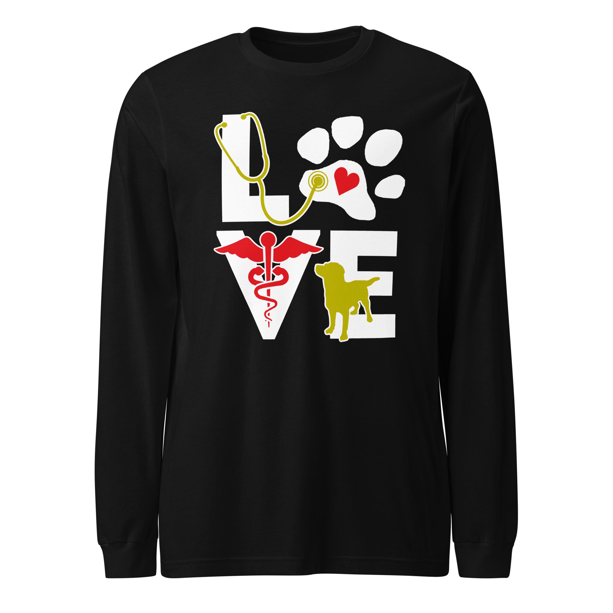 Love Dog Unisex Long Sleeve Tee
