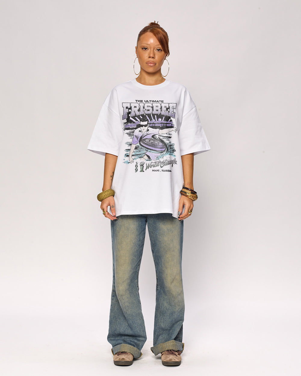 Ultimate Frisbee Oversized Tee