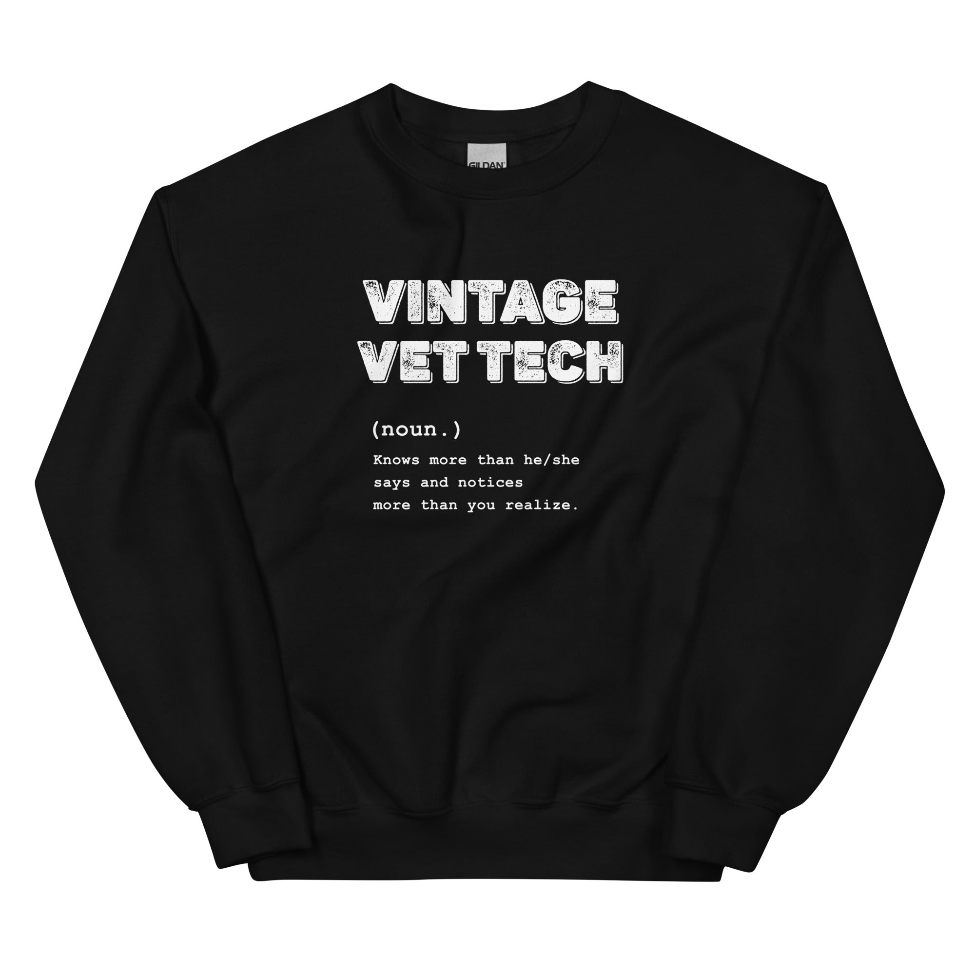 Vintage Vet Tech Crewneck Sweatshirt
