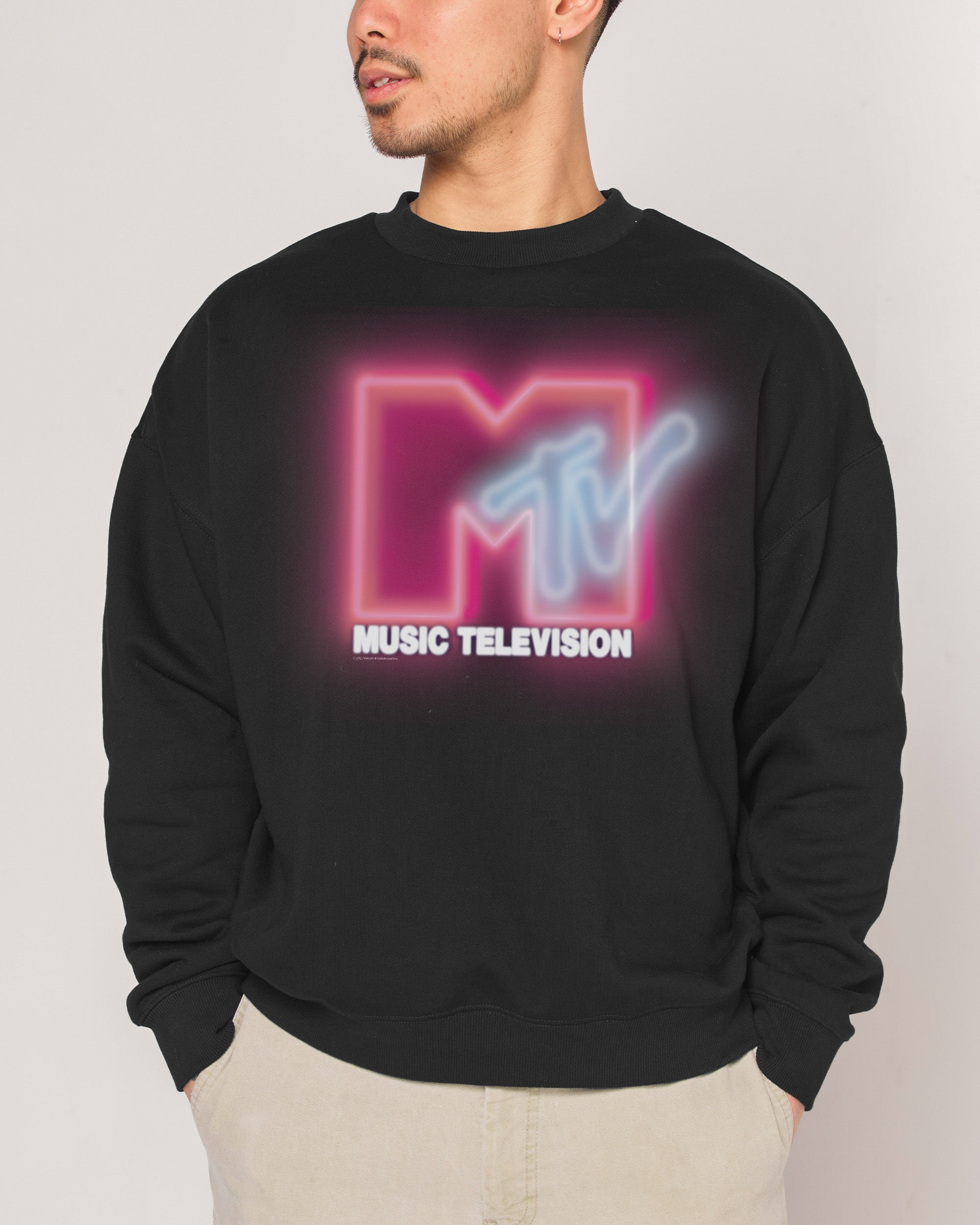 Neon MTV Logo Sweatshirt
