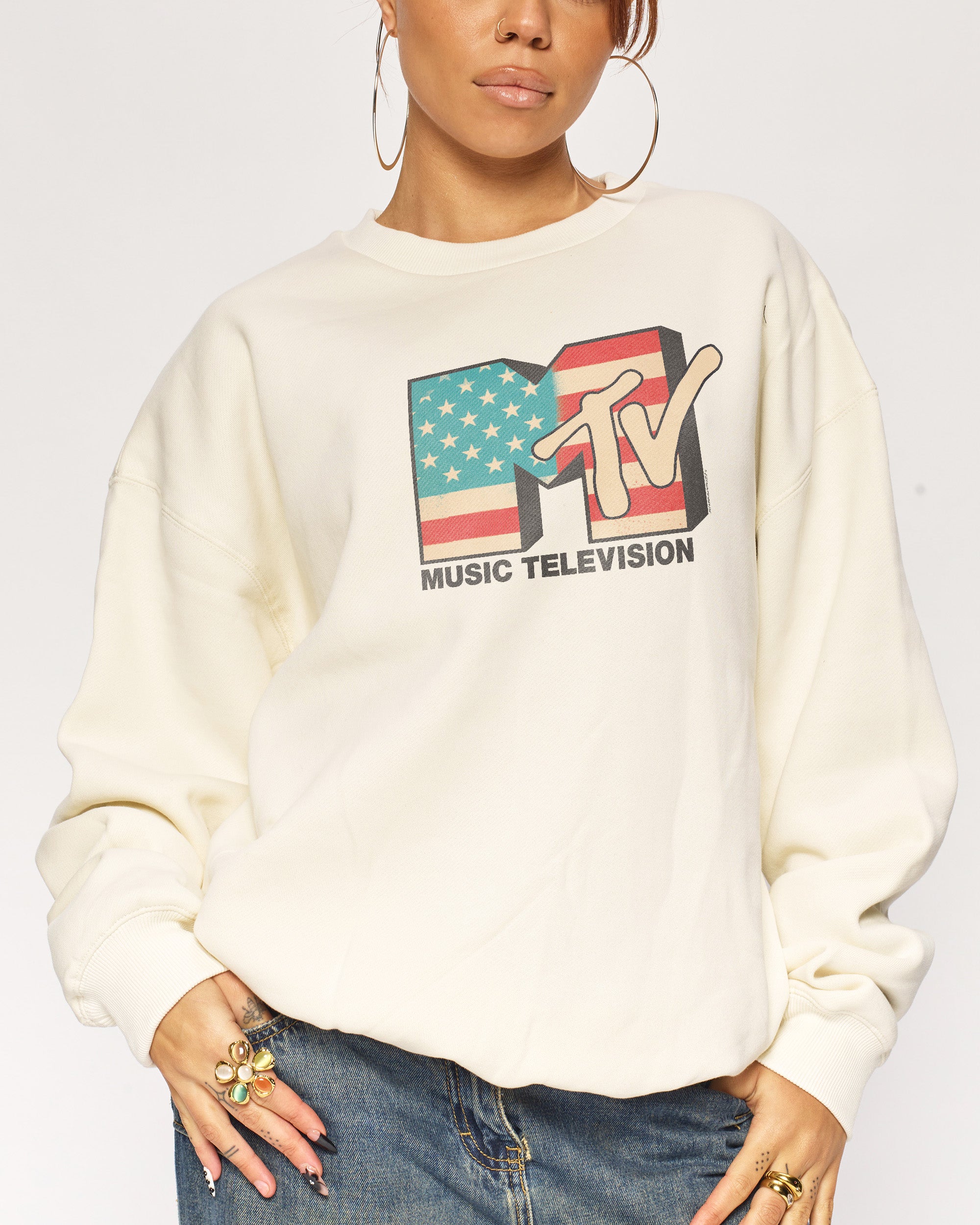 USA MTV Logo Sweatshirt